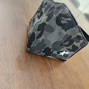BRAND NEW Bape Camo Face Mask (Black)